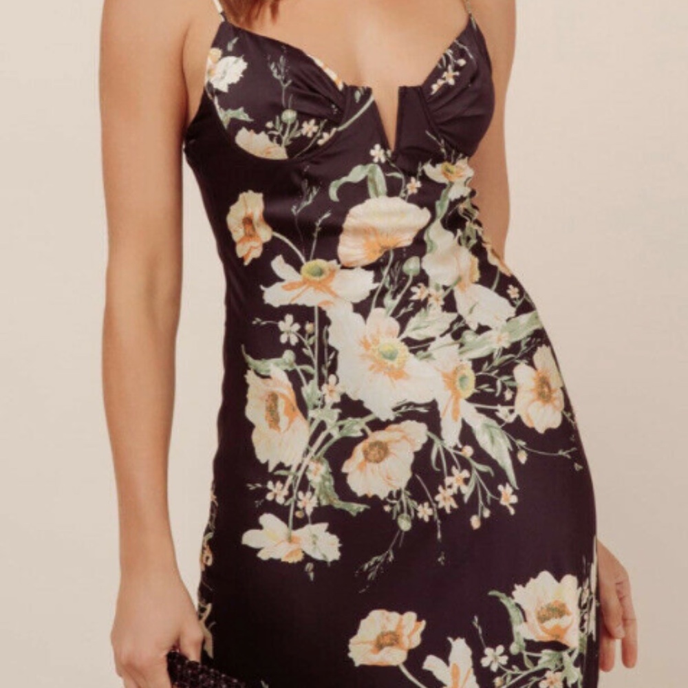 ASTR Coralie Midi Floral Dress Size XL